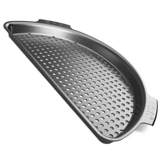 Half Moon Perforated Cooking Grid for Big Green Eggs Big Green Egg Indigo Pool Patio BBQ