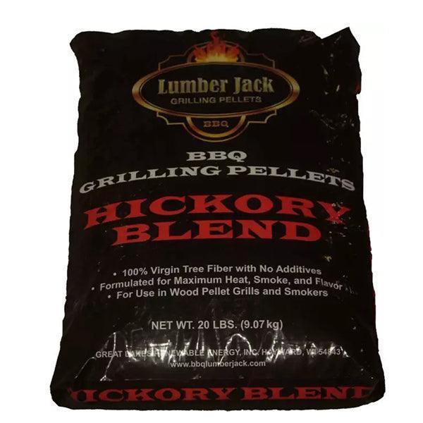 Lumber Jack Hickory Blend Pellets Lumber Jack Indigo Pool Patio BBQ