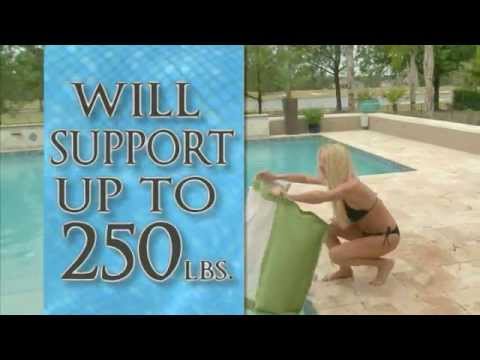 Floating Luxuries Kai Water Hammock - Indigo Pool Patio BBQ