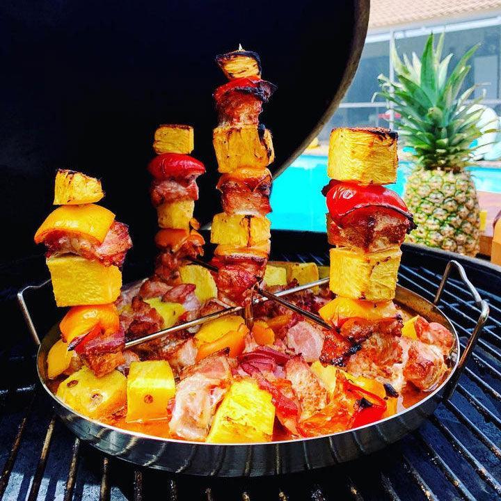 Trompo King Four Spike System Trompo King Indigo Pool Patio BBQ