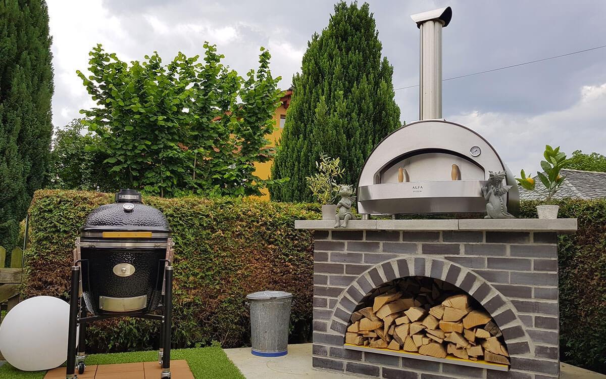 Alfa 4 Pizze Pizza Oven Alfa Indigo Pool Patio BBQ