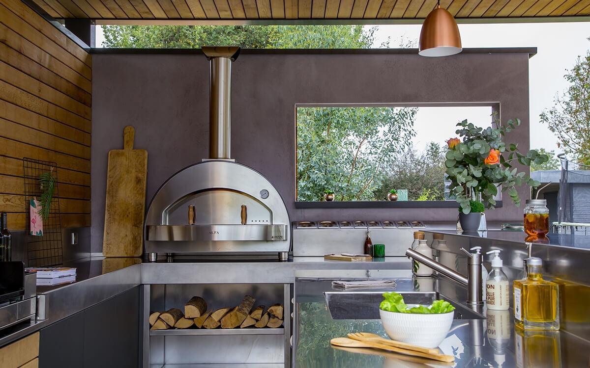 Alfa 4 Pizze Pizza Oven Alfa Indigo Pool Patio BBQ
