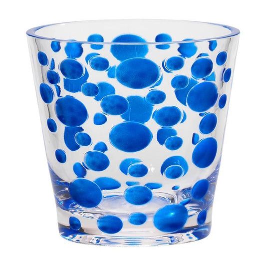 Satin Pearl Sapphire 14oz. Tumbler Merritt International Indigo Pool Patio BBQ