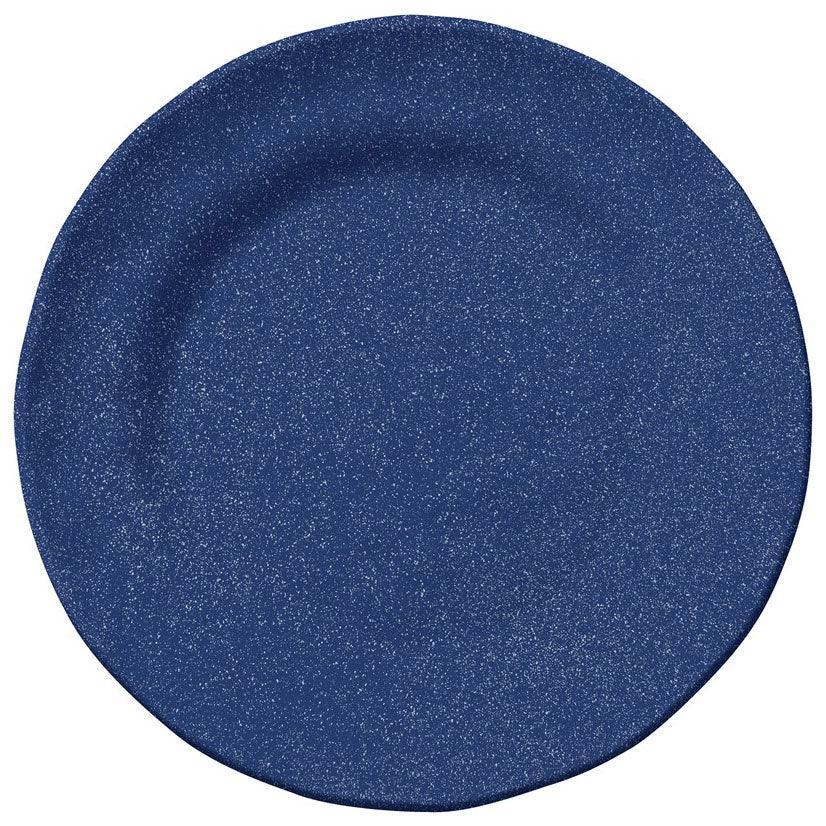 Silver Shell Sparkle 9" Salad Plate Merritt International Indigo Pool Patio BBQ