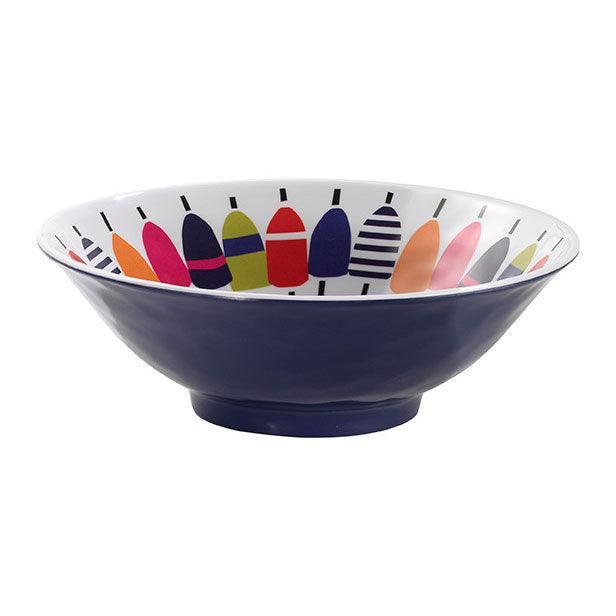 Buoys 7.25" Salad Bowl Merritt International Indigo Pool Patio BBQ