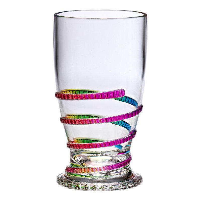 Rope Rainbow 19 oz Hi Ball Tumbler Merritt International Indigo Pool Patio BBQ