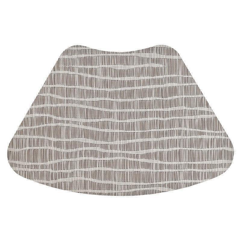 Waverly Wedge 19x13 Placemat - White Merritt International Indigo Pool Patio BBQ