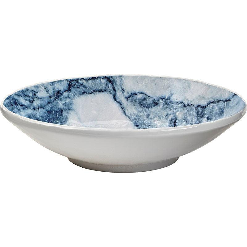 Blue Marble 7" Salad Bowl Merritt International Indigo Pool Patio BBQ