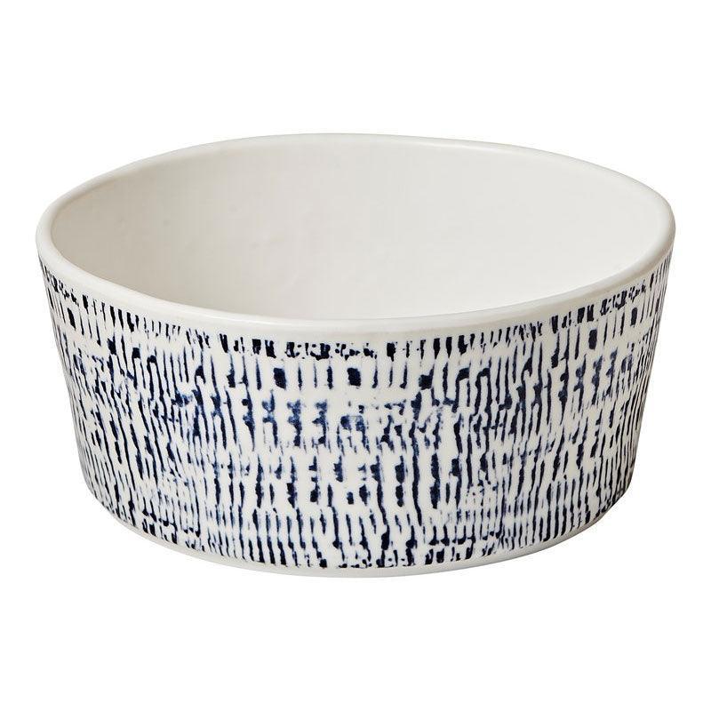 Tribal Blue 5.5" x 2.25" Soup Bowl Merritt International Indigo Pool Patio BBQ