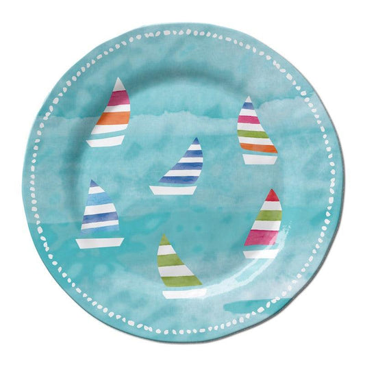 Regatta 11" Dinner Plate Merritt International Indigo Pool Patio BBQ