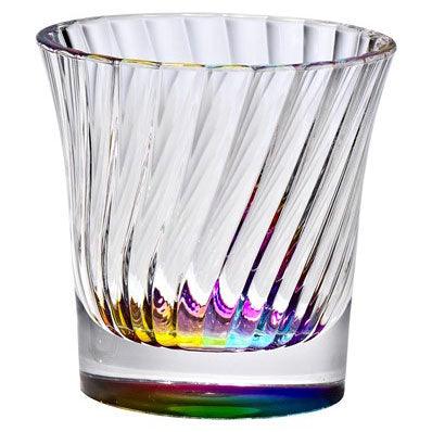 Venezia Rainbow 10 oz DOF Tumbler Merritt International Indigo Pool Patio BBQ