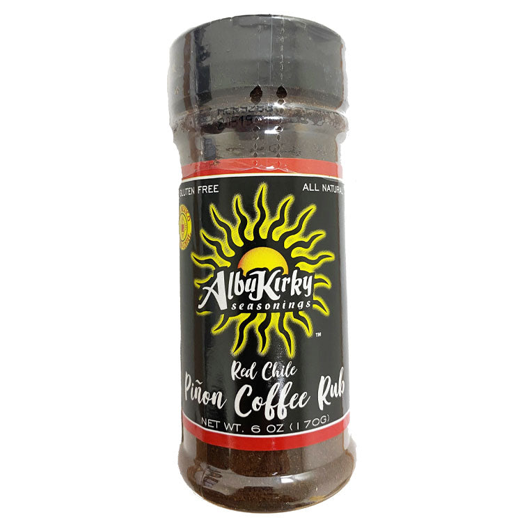 AlbuKirky Red Chile Pinon Coffee Rub AlbuKirky Indigo Pool Patio BBQ