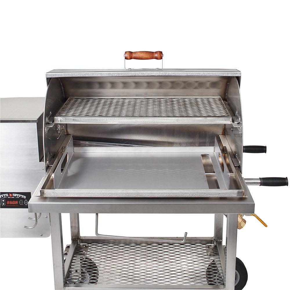 Pitts & Spitts Stainless Steel Griddle Pitts & Spitts Indigo Pool Patio BBQ