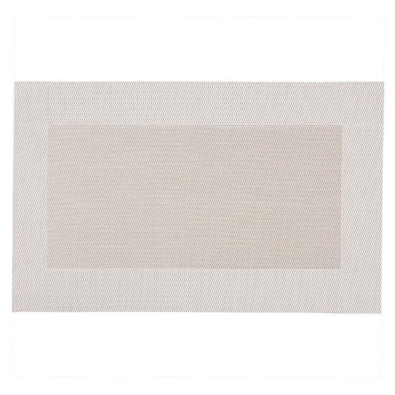 Tessellate Reversible 19x13 White Placemats Merritt International Indigo Pool Patio BBQ