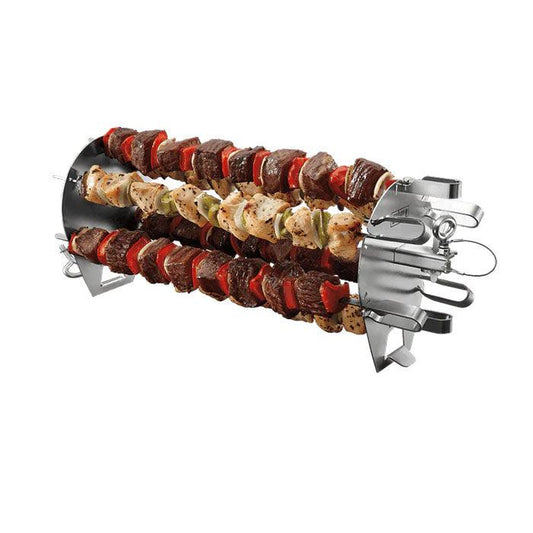 Weber Crafted Rotisserie Skewer Set Weber Indigo Pool Patio BBQ