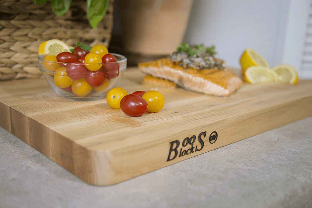 John Boos Chop-N-Slice Maple Cutting Board John Boos Indigo Pool Patio BBQ