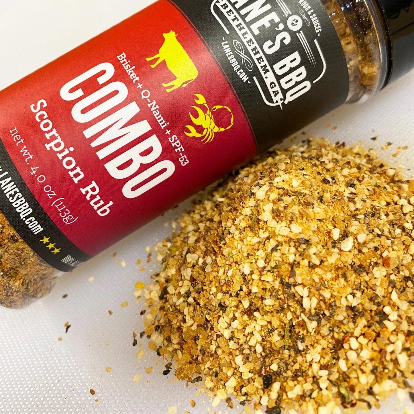 Lane's BBQ Scorpion Combo Rub Lane's BBQ Indigo Pool Patio BBQ