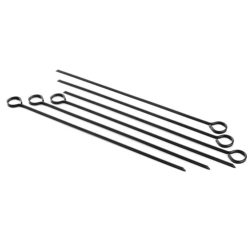 Non-Stick Skewers Set of 6 Outset Indigo Pool Patio BBQ