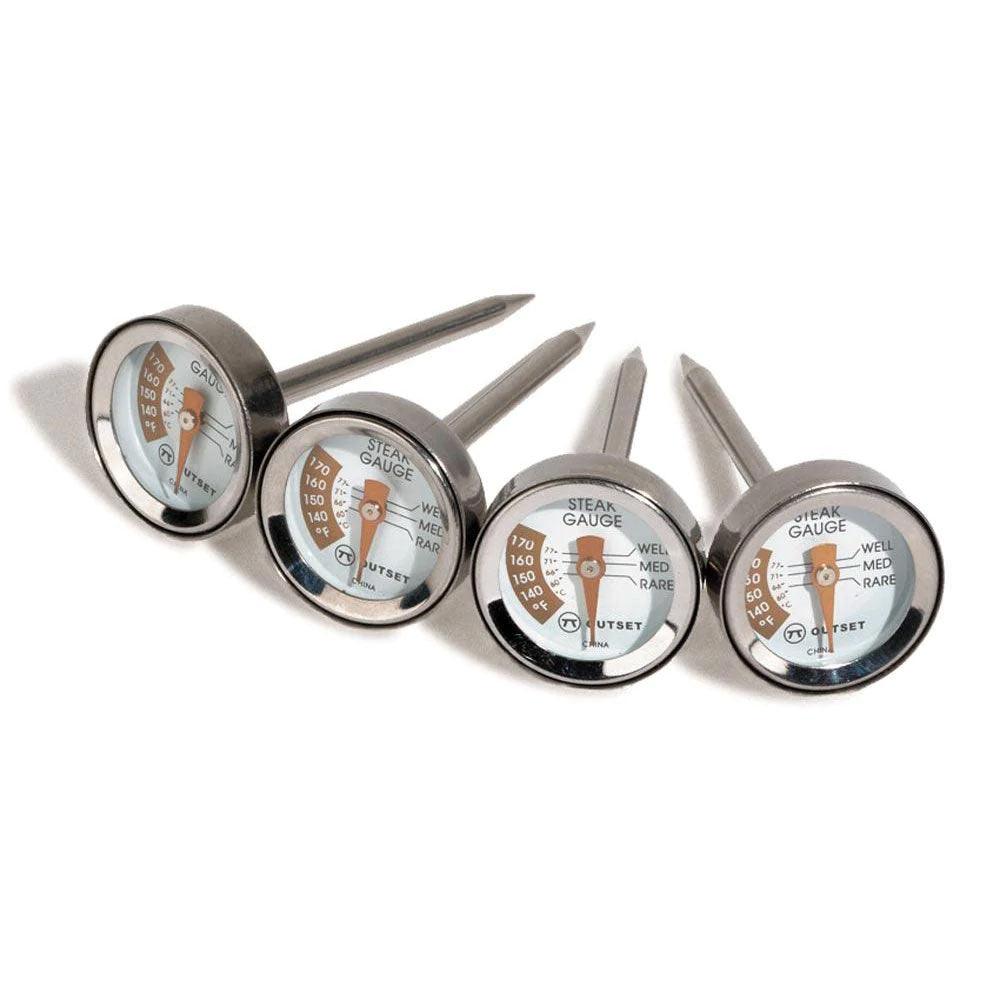 Outset Steak Thermometers (Set of 4) Outset Indigo Pool Patio BBQ