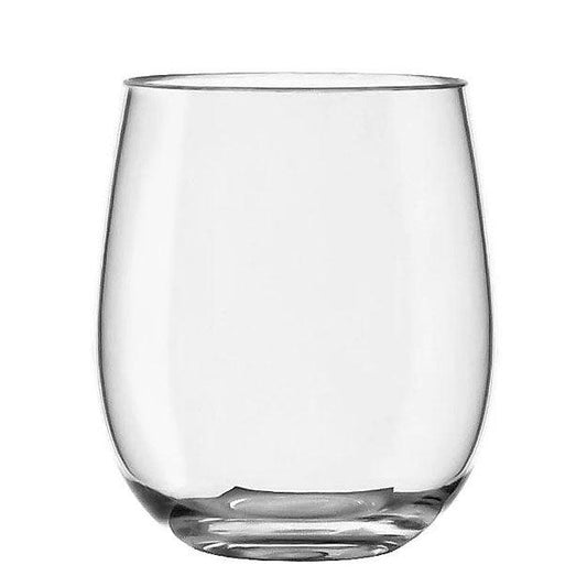 Shatterproof Tritan 18oz Stemless Wine Glass TarHong Indigo Pool Patio BBQ