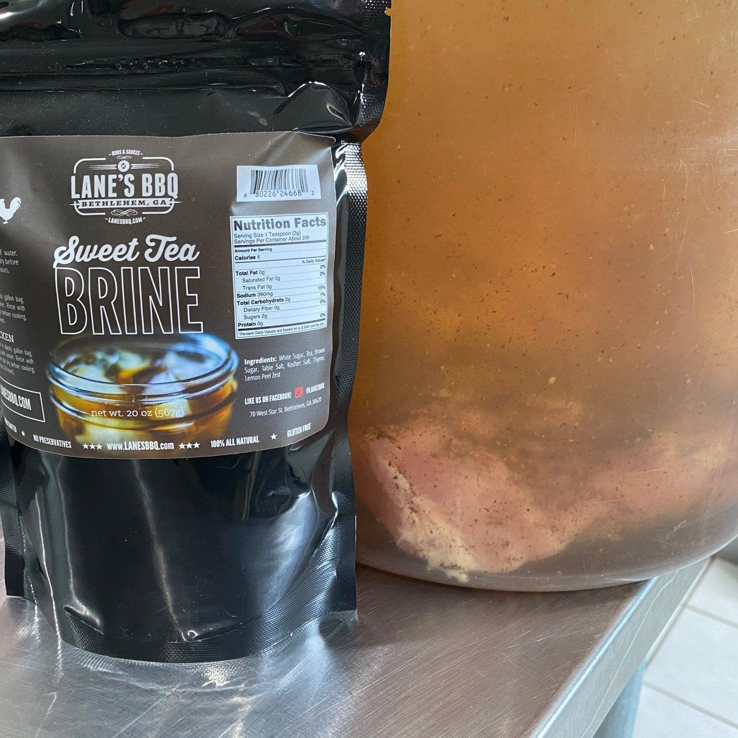 Lane's BBQ Sweet Tea Brine Lane's BBQ Indigo Pool Patio BBQ