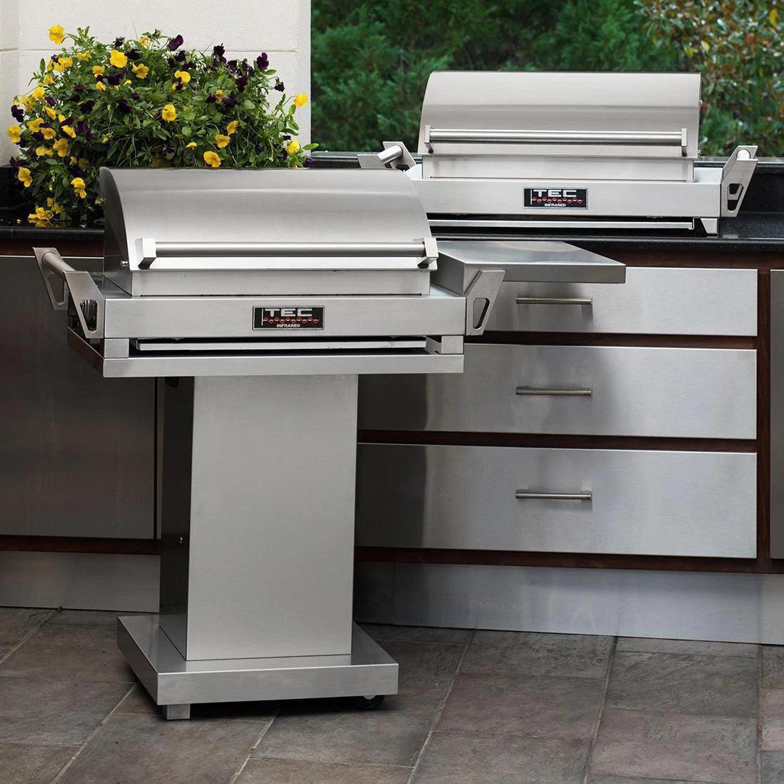 TEC G-Sport Infrared Grill TEC Grills Indigo Pool Patio BBQ
