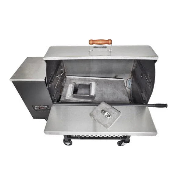 Pitts & Spitts Trapdoor Drip Pan Pitts & Spitts Indigo Pool Patio BBQ