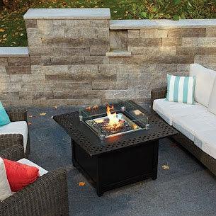 Kensington Square Patioflame Table Napoleon Indigo Pool Patio BBQ
