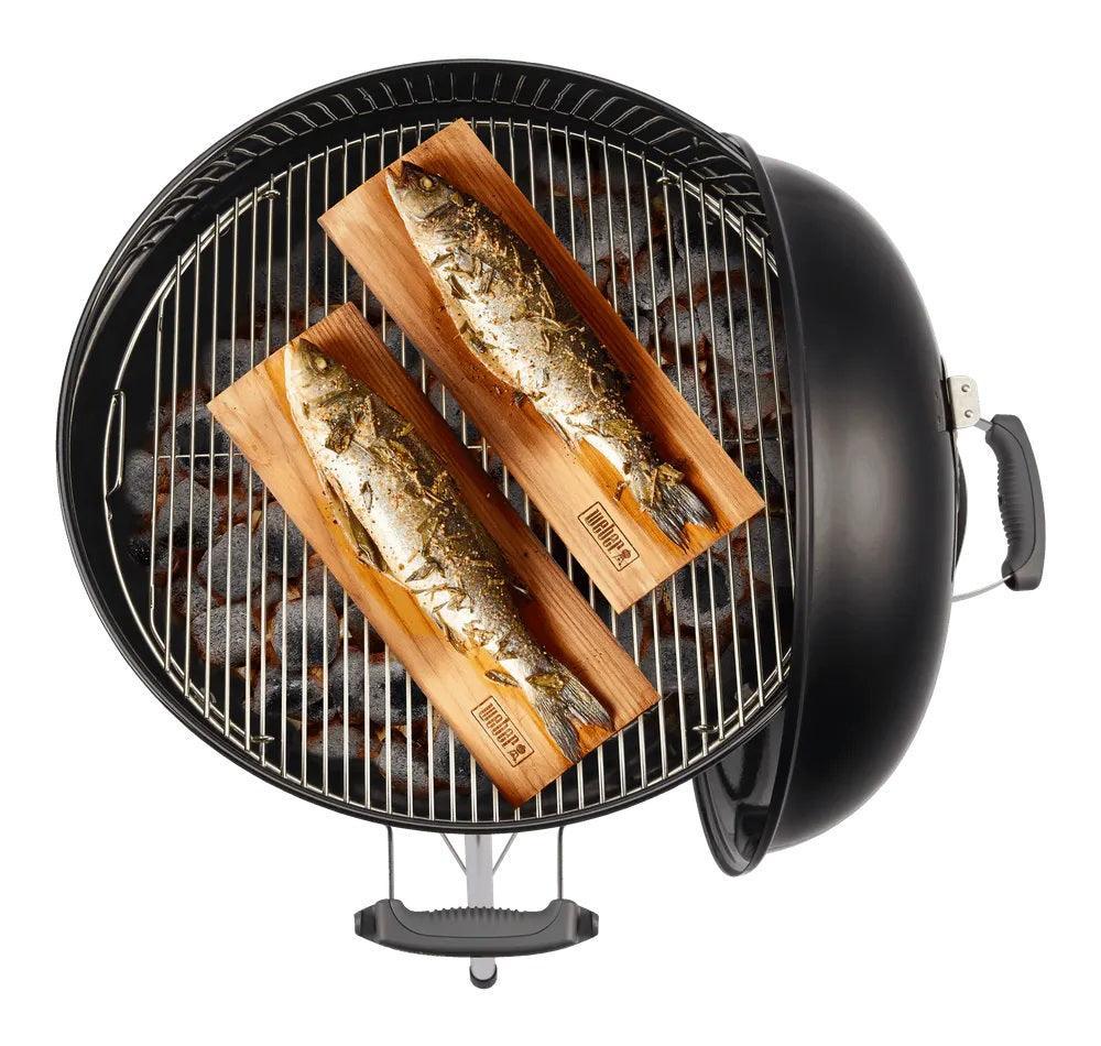 Weber Kettle Premium 22" Weber Indigo Pool Patio BBQ