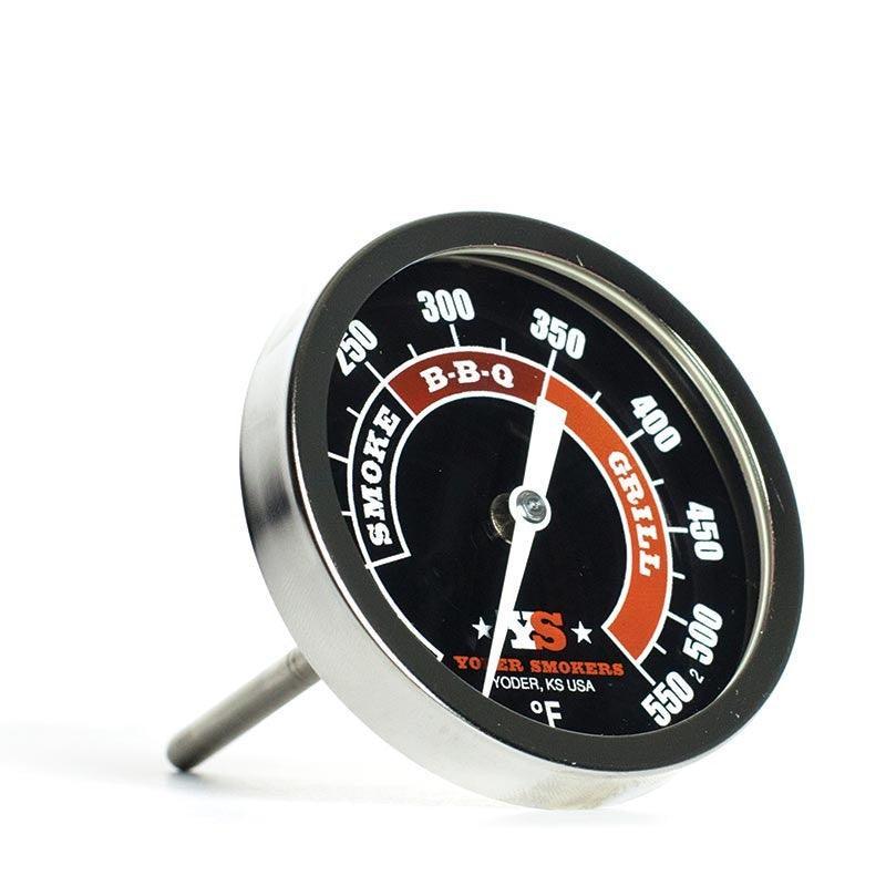 Yoder Smokers Tel-Tru Pellet Grill Door Thermometer Kit Yoder Smokers Indigo Pool Patio BBQ