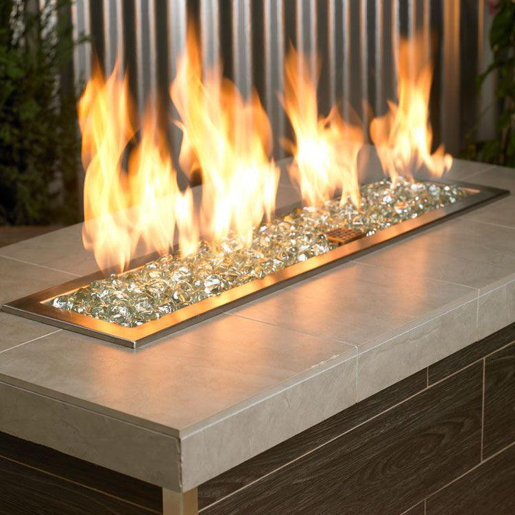 Rain Drop Luster Zircon Fire Glass American Fireglass Indigo Pool Patio BBQ