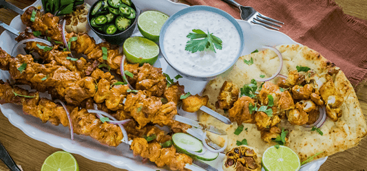 Tandoori Chicken Skewers Recipe - Indigo Pool Patio BBQ