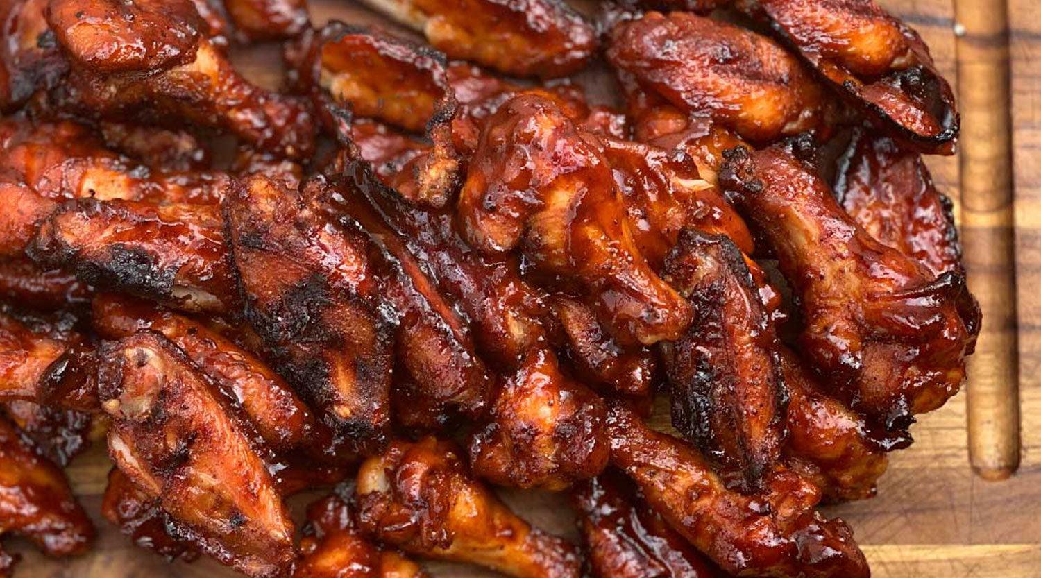 Chicken Wings Recipe on Big Green Egg - Indigo Pool Patio BBQ