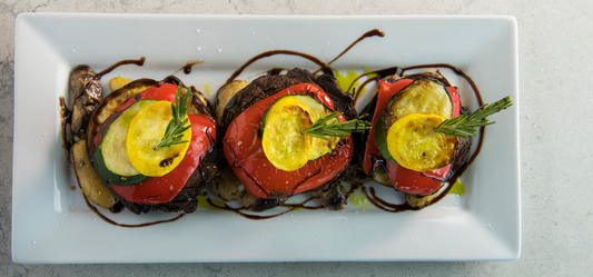 Grilled Vegetables with Balsamic Glaze on the Grill Recipe - Indigo Pool Patio BBQ