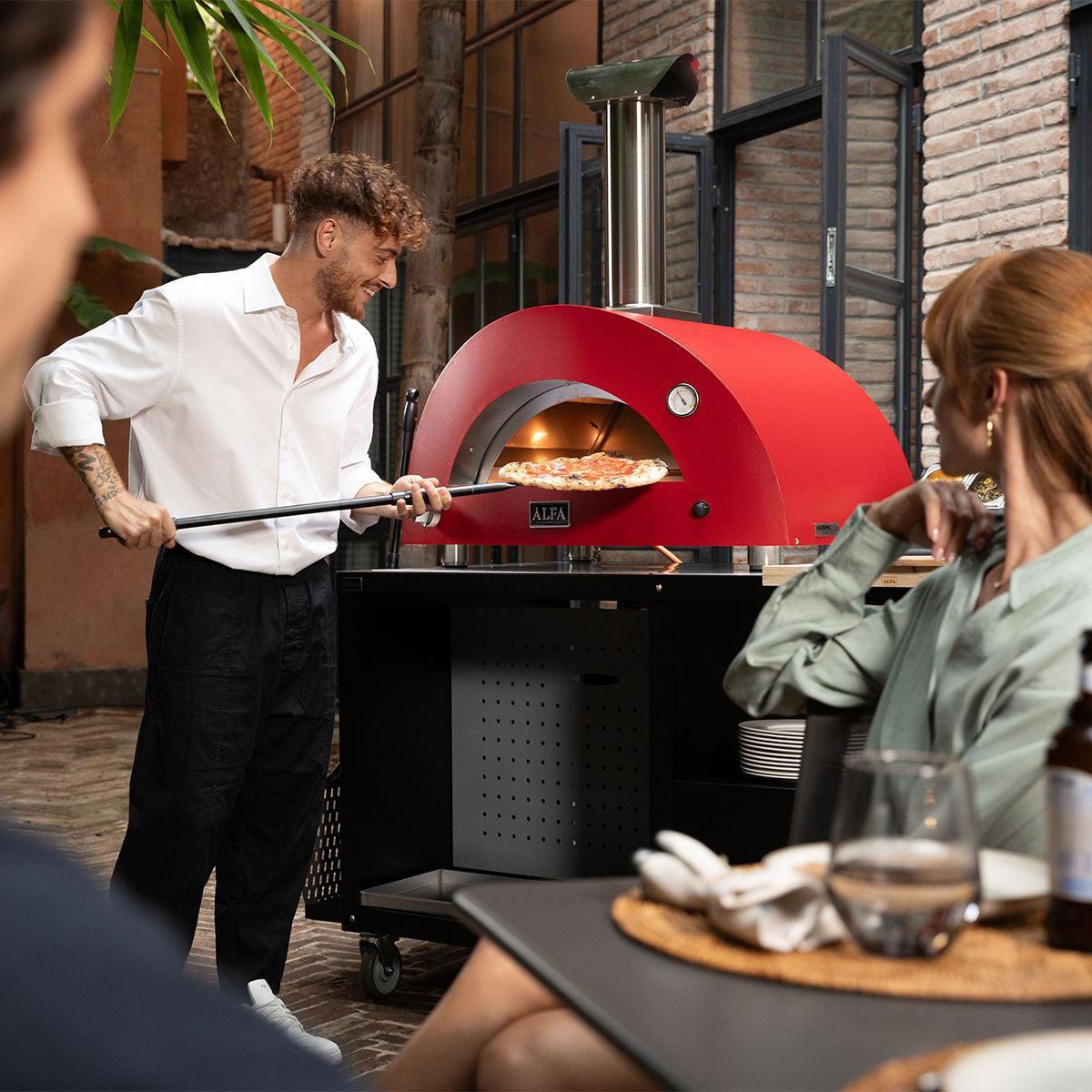 Alfa 2 Pizze Gas Pizza Oven - Indigo Pool Patio BBQ