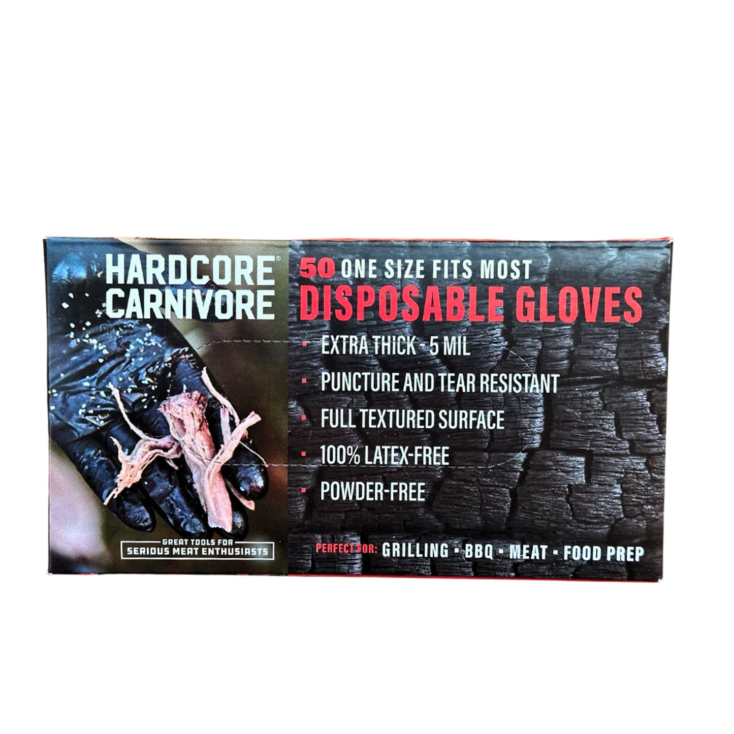 Hardcore Carnivore: Disposable Nitrile Gloves