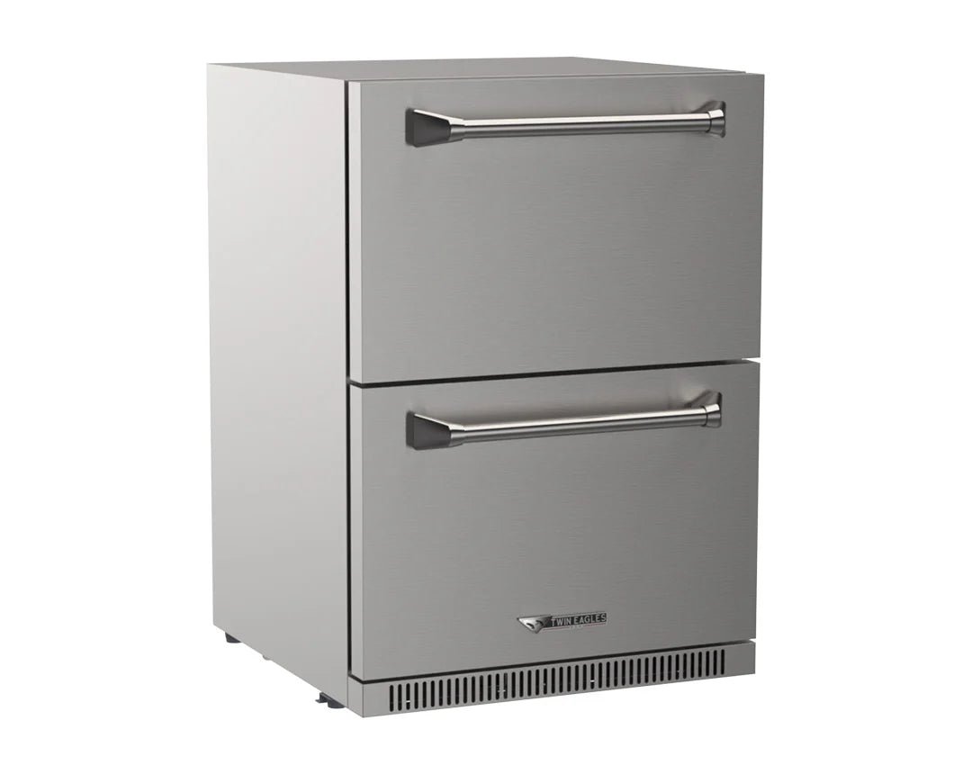 Twin Eagles 24" Refrigerated Drawers - Indigo Pool Patio BBQ