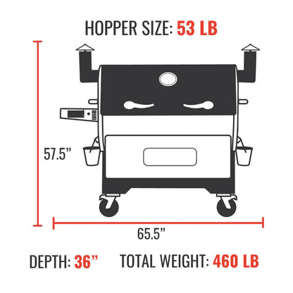Recteq RT-2500 BFG Pellet Grill
