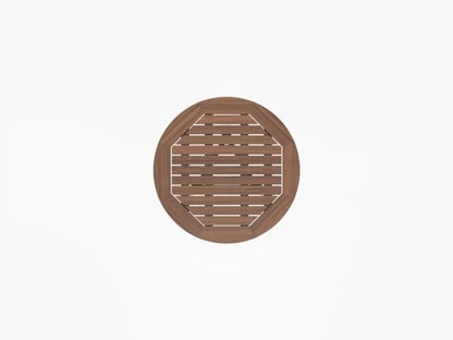 Foundations 28" Round Bistro Table - Indigo Pool Patio BBQ