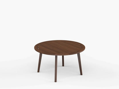 Foundations 52” Round Ipe Dining Table - Indigo Pool Patio BBQ