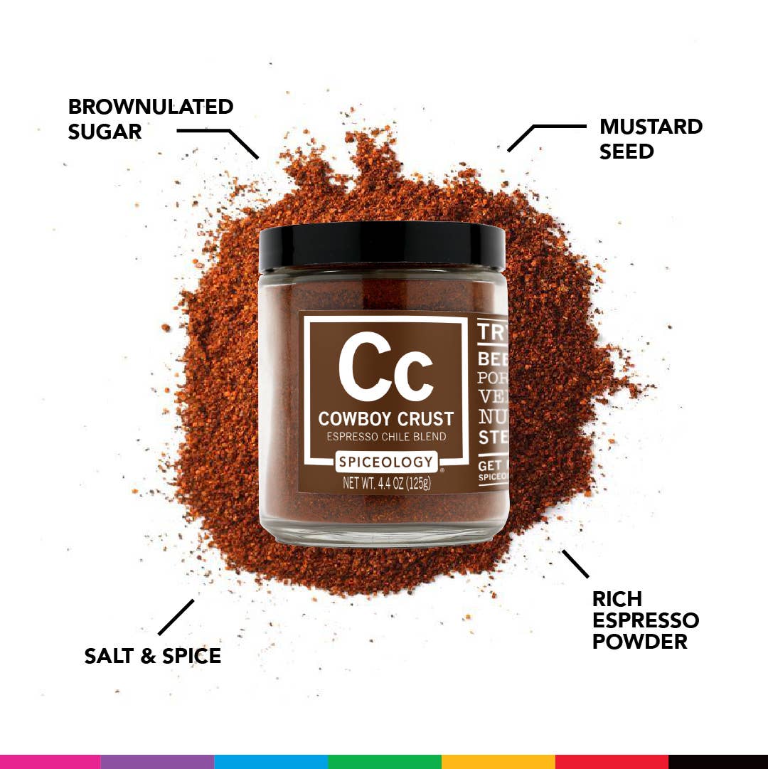Cowboy Crust | Espresso Chile Rub Spiceology Indigo Pool Patio BBQ