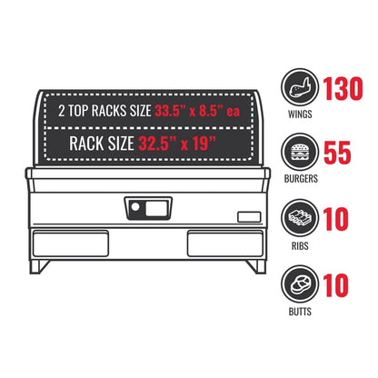 Recteq E-Series Built In RT-1300BI