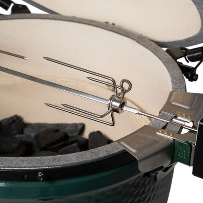Big Green Egg Rotisserie for Large Egg