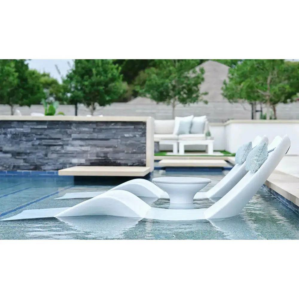 Ledge Lounger Autograph Standard Side Table Ledge Lounger Indigo Pool Patio BBQ