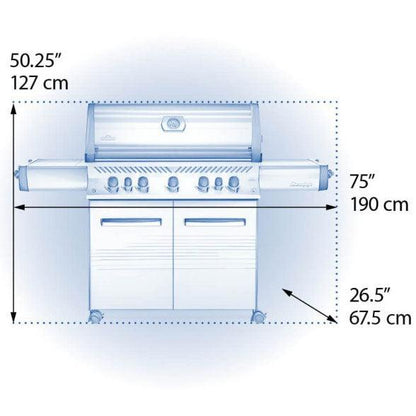 Napoleon Prestige 665 RSIB - Indigo Pool Patio BBQ