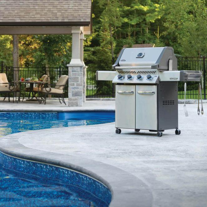 Napoleon Prestige 500 (SS) Natural Gas Grill - Indigo Pool Patio BBQ