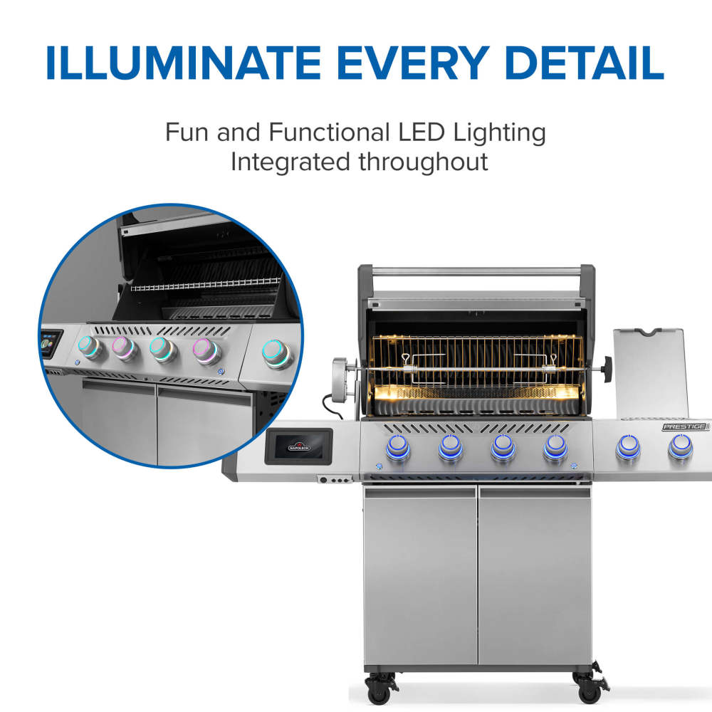 Prestige® PRO 500 with Smart Technology - Indigo Pool Patio BBQ