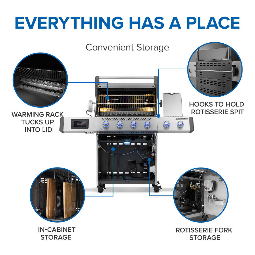 Prestige® PRO 500 with Smart Technology - Indigo Pool Patio BBQ