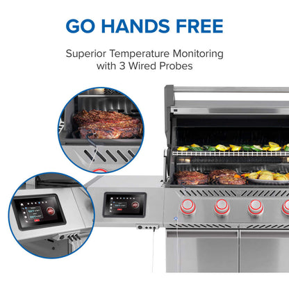 Prestige® PRO 500 with Smart Technology - Indigo Pool Patio BBQ