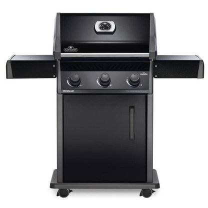 Napoleon Rogue 425, Black with Stainless Steel Grates - Indigo Pool Patio BBQ